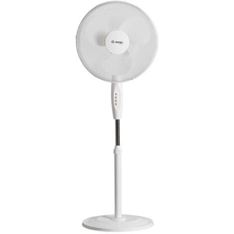 Ventilatore da terra con base stabile 40w pala 40cm 26015 raydan