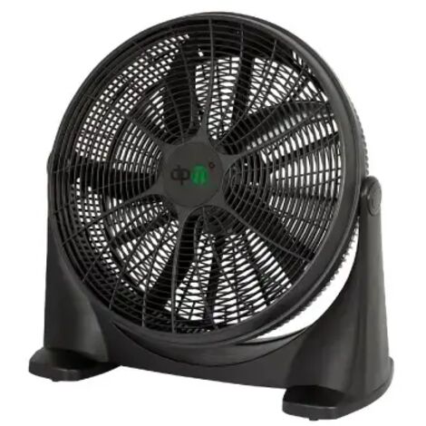 Ventilatore da terra dpm grecale 85w colore nero