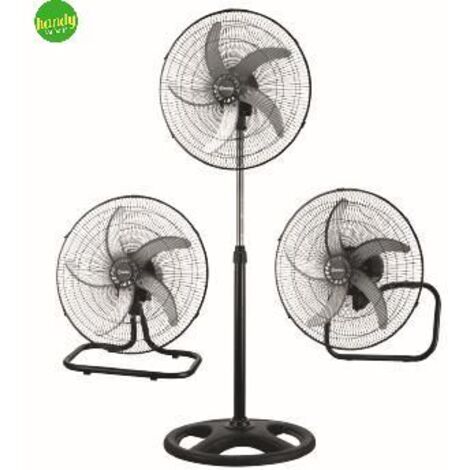 Ventilatore da Terra e Piantana Industry Simun 3 in 1 - 65 Watt