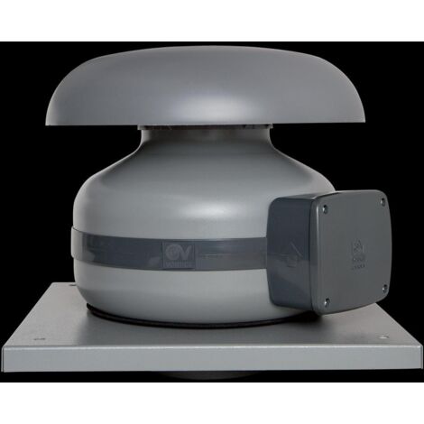 Ventilatore da tetto con condotto radiale da 125 mm - vortice CA 125 MD E RF