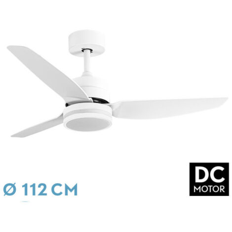 Ventilatore DC Jarama 20W Bianco 3 Pale
