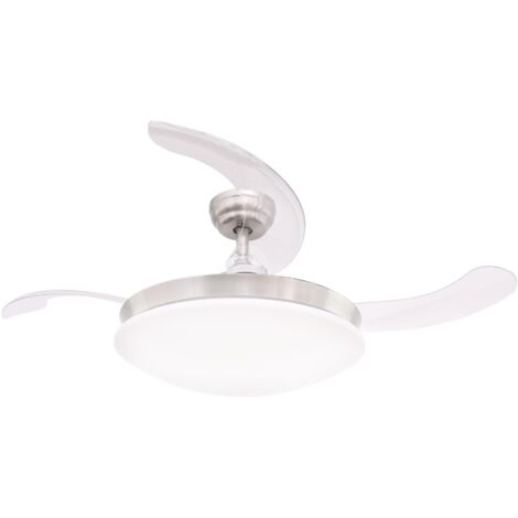 Ventilatore DC María LED-CCT e altoparlante nascosto