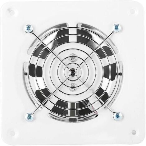 Ventilatore di aspirazione, 25W 220V, silenzioso, da parete, ideale per bagno, toilette, cucina, garage, ecc.