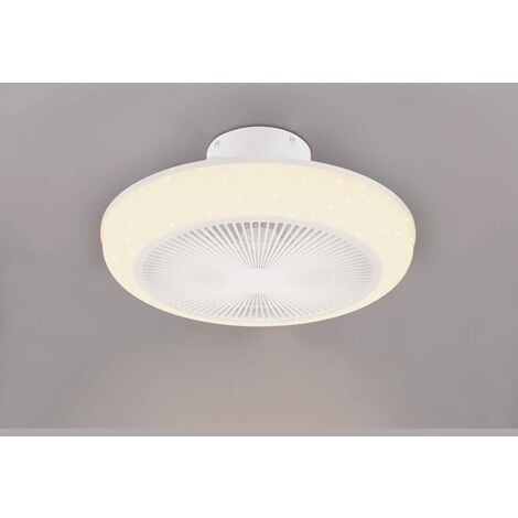 TRIO LIGHTING VENTILATORE E PLAFONIERA LED C/TELECOMANDO DIAM 46CM MJOLBY