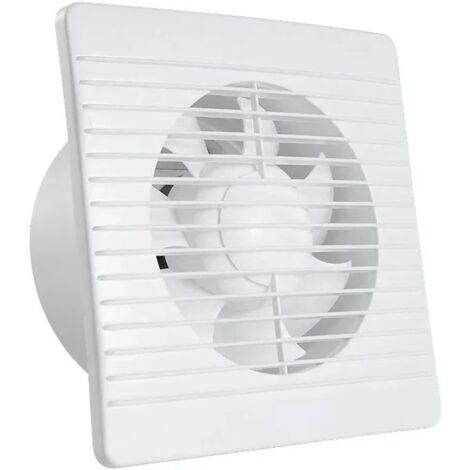 Ventilatore/estrattore d'aria canalizzato – Ventilatore a parete a risparmio energetico (modello antizanzare) – Estrattore d'aria da 10 cm (4 pollici) per bagni, cucine e servizi igienici – Apertura d