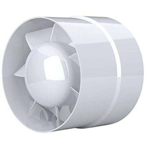 Ventilatore estrattore d'aria da 125 mm - Efficienza energetica 16 W, ideale per bagno e cucina