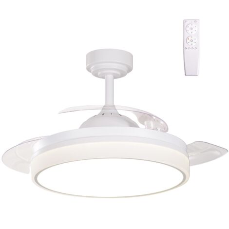Ventilatore LED con pale retrattili Vera da 35 W