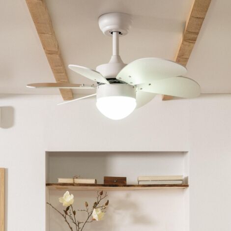 main image of "Ventilatore LED da Soffitto Orion Bianco 81cm Motore DC"