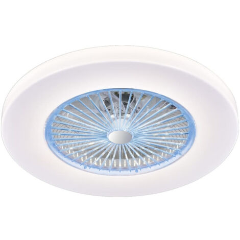 Ventilatore LED Kitale con motore DC dimmerabile CCT