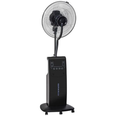 VENTILATORE NEBULIZZATORE A 3 VELOCITÀ E 3 FUNZIONI CON TELECOMANDO 90 W