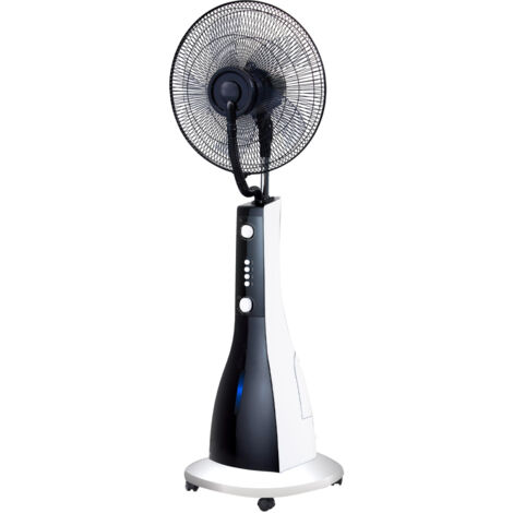 Ventilatore Nebulizzatore A Colonna 90w 3l, 5 Pale, Timer Regolabile