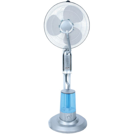 Ventilatore Nebulizzatore a Piantana con Telecomando ad Acqua da Terra Nebbia