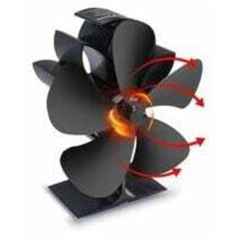Ventilatore per camino (YL611 nero)