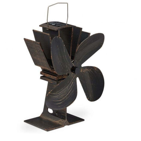 Ventilatore per stufa color bronzo senza elettricita