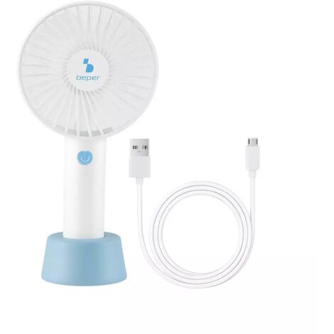 Ventilatore Portatile Mini 4W con 3 Velocità e Ricaricabile con USB