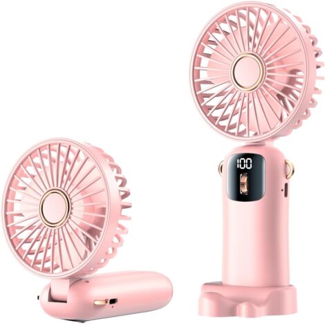 Ventilatore Tascabile Ricaricabile USB - 5 Velocità, Autonomia 16h, 4000mAh - Foto 9