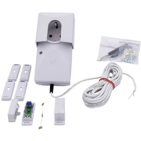 Ventilatore Schabus KDS 210 Bianco per Espulsione dell'Aria
