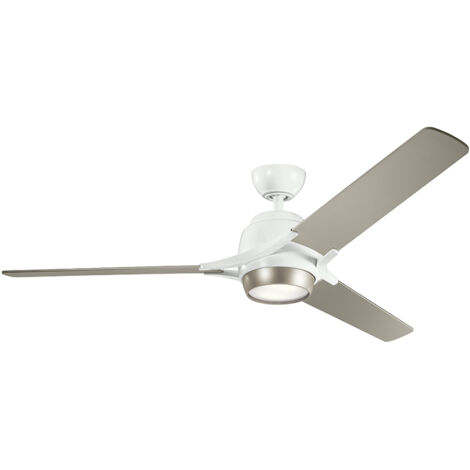 Ventilatore soffitto Zeus Kichler 152cm LED 10W con telecomando