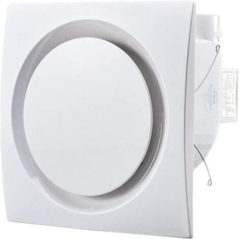 Ventilatore universale con valvola di ritegno 98 mm per bagno cucina e ufficio 25 W funzionamento silenzioso 42 dB e alta efficienza 130 M3/H
