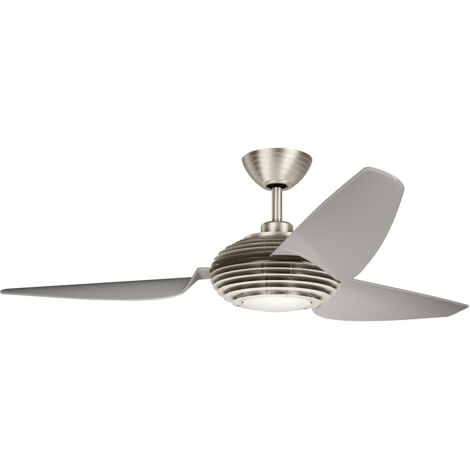 Ventilatore Voya Kichler 152cm LED 14W telecomando champagne