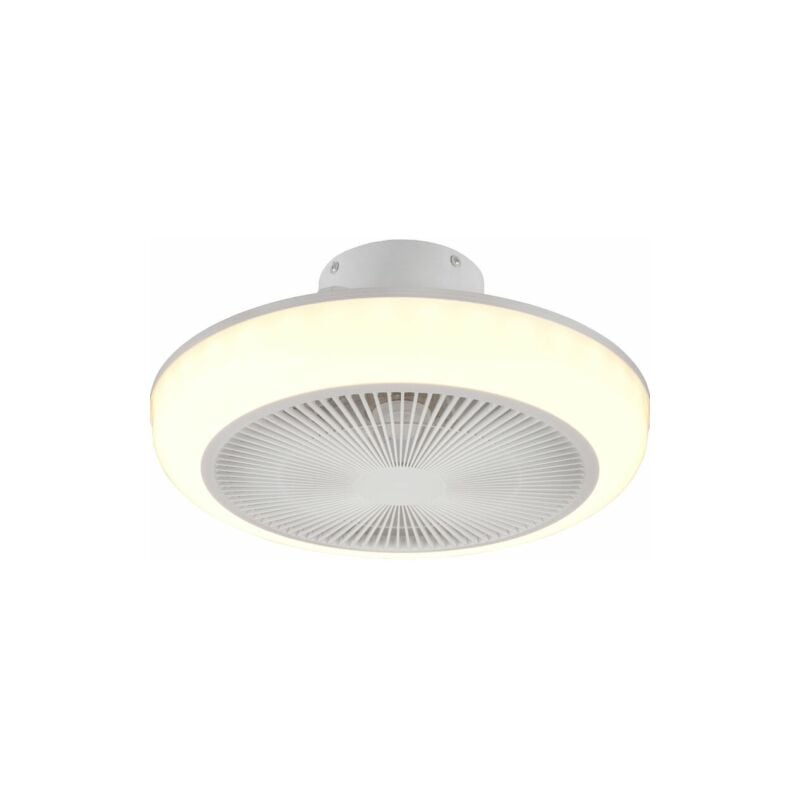Plaffoniera Ventilatore a soffitto Led 46 cm 30W