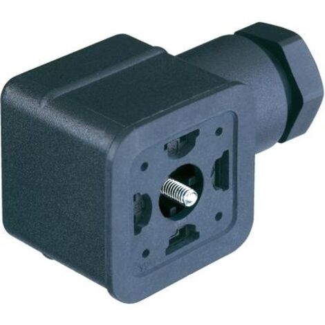 Ventilsteckverbinder GDMF Schwarz CO GDMF 2016 DAAA Pole:2 + PE 935 980-178 Hirschmann Inhalt: 1 St.