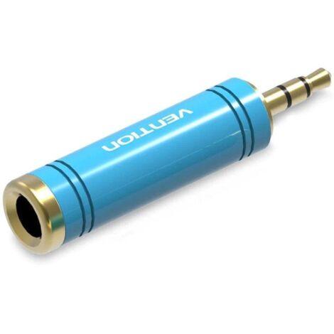 Vention Adaptateur Jack VAB-S04-L/ Jack 3.5 mâle - Jack 6.5 femelle/ Bleu