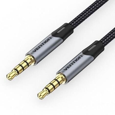 vention BAQHD câble audio jack 3.5mm gris 0.5m