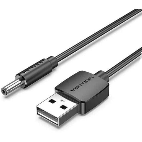 Vention Cable Conversor USB CEXBD/ USB Macho - Jack 3.5 Macho/ 50cm/ Negro