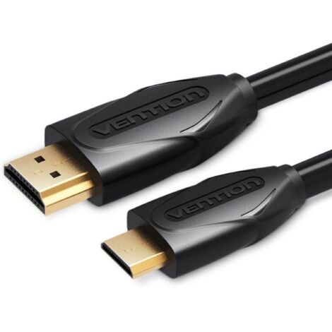 Vention - Cable Mini HDMI vers HDMI, 2 m de Longueur, Couleur Noir