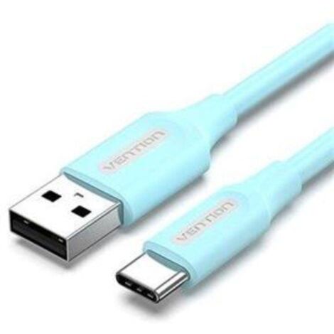 vention COKSH câble USB-A vers USB-C bleu 2 mètres