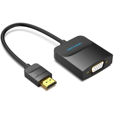 Vention Convertisseur 42154/ HDMI mâle vers VGA femelle/ 15cm/ Noir