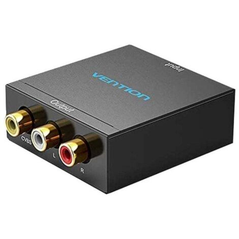 Vention HDMI vers RCA AEEB0/ Convertisseur HDMI femelle - RCA femelle - MiniUSB femelle - MiniUSB femelle