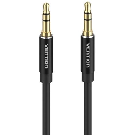 Vention Kabel Stereo BAXBD/ Stecker 3,5 Jack - Stecker 3,5 Jack/ 50cm/ Schwarz