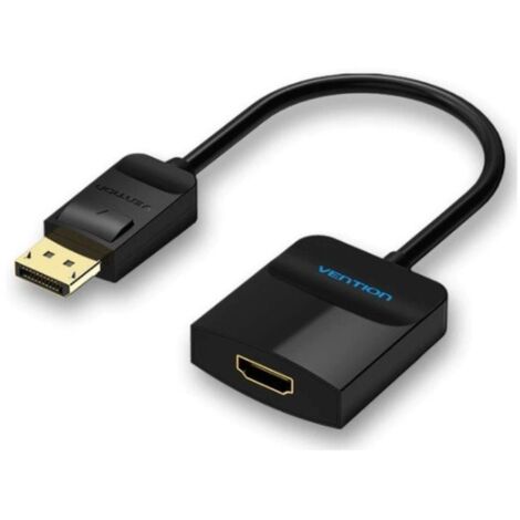 VentionCable HBGBB Converter/ Displayport Male - HDMI Female/ 15cm/ Black