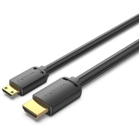 VENTIONHDMI 4K AGHBH/HDMI Cable Male - Mini HDMI Male/ 2m/ Black