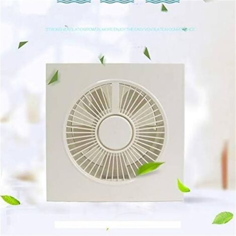 Ventola Aspirazione Bagno Da Muro o Soffitto 150X150mm Foro 100mm Profondità 85mm 15W 230V 50Hz 98m³/h 35dB