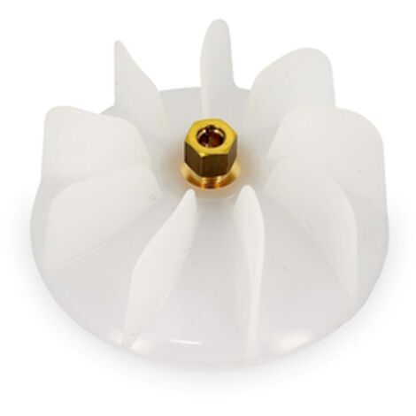 Ventola con supporto e dado fissaggio in ottone universale ASCIUGACAPELLI D64MM