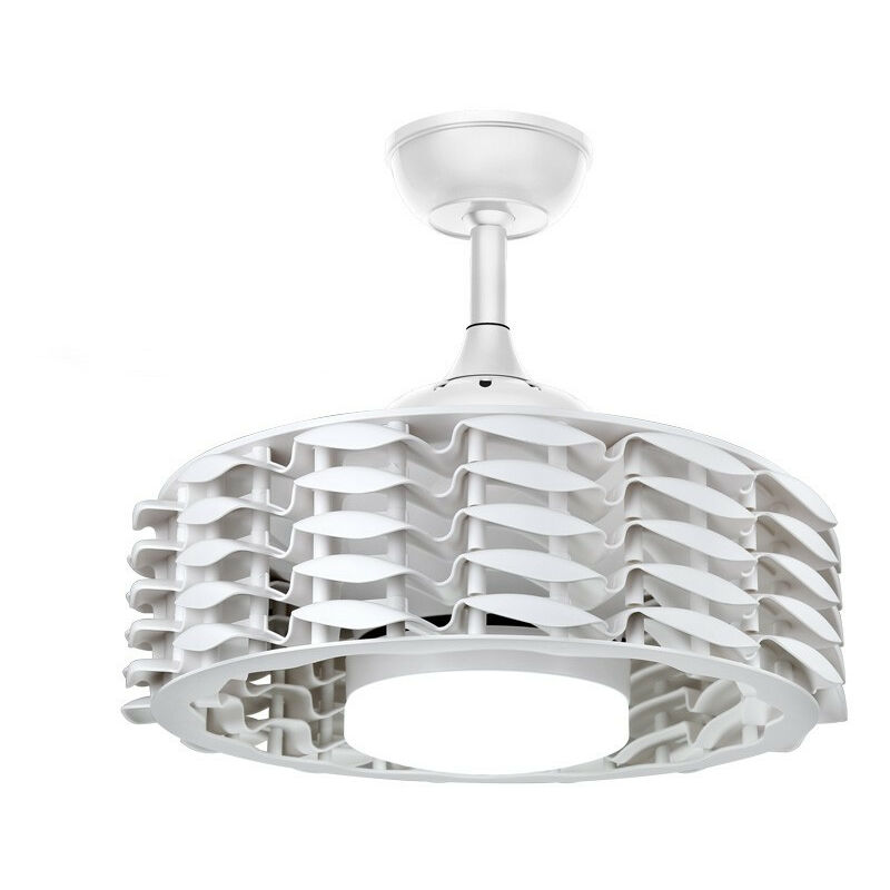 Cristalrecord - Ventola led dc allume bianco 24W