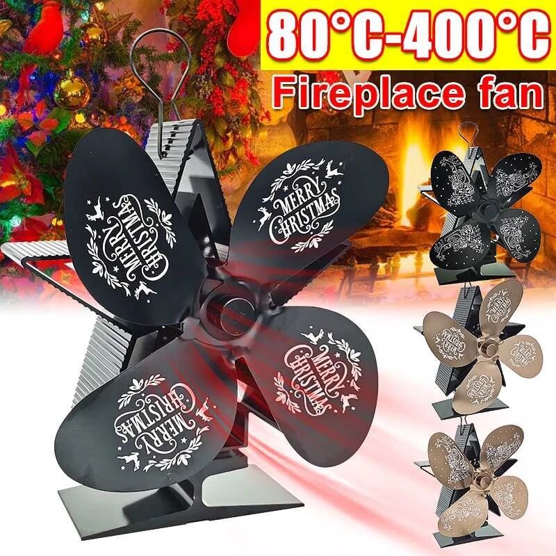 JossaColar Ventola Termica Per Stufa A Legna - Ventola Per Camino Non Elettrica Ed Ecologica Per Pellet/Bruciatore Con Accessori - Foto 6