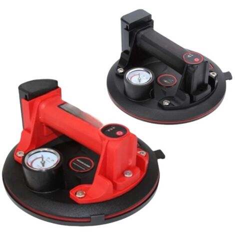 VENTOSA A BATTERIA PER SOLLEVAMENTO PIASTRELLE VETRO MARMO VENTOSA 8'' MAX 200KG