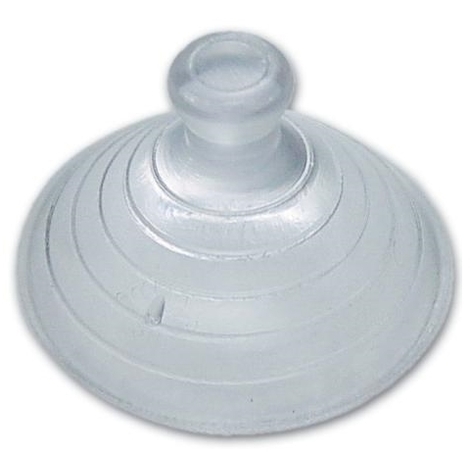 Grevosea 12 ventose, 25 mm trasparenti ventose in plastica con dado a vite  in metallo, supporto a ventosa per vetri, finestre, porte, porte, piani e  altri piatti lisci : : Commercio, Industria