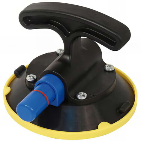 Ventouse à pompe 120 mm – Charge maximale 18 kg – Système de pompe à vide pour surfaces lisses – Parfaite pour carrelage et verre – Mejix