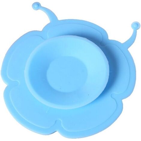 Ventouse de vaisselle pour enfants 3PCS (bleu)