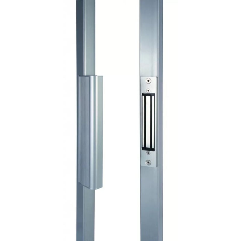 Locinox - Ventouse électromagnétique en applique avec poignées pour portails battants