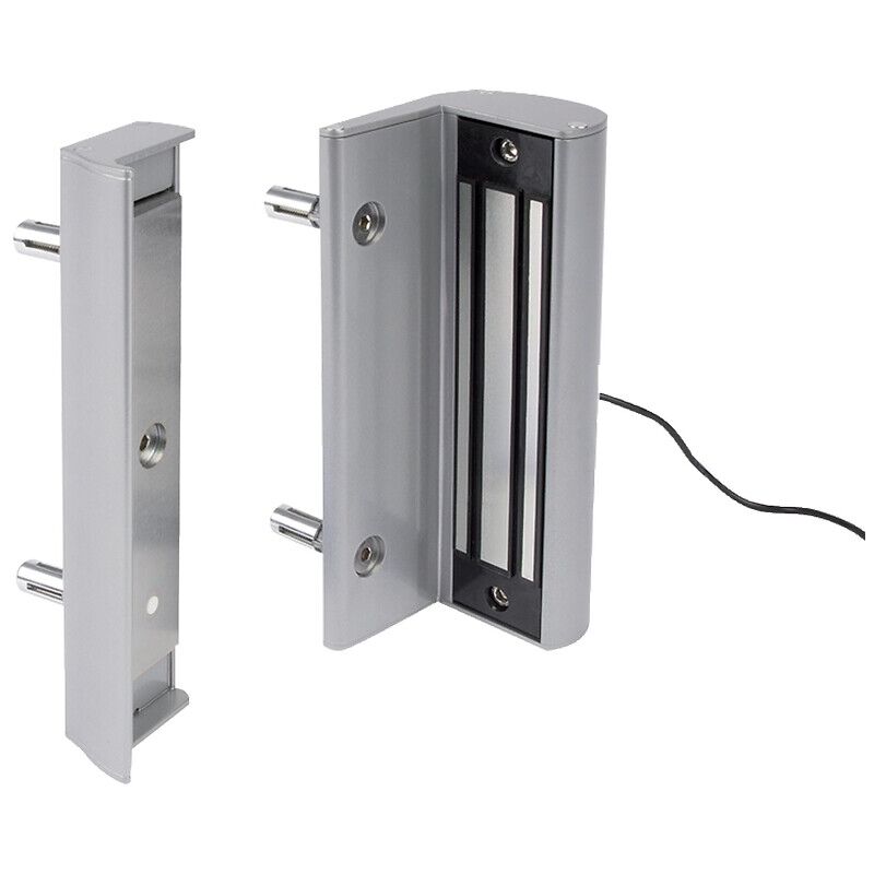 Locinox - Ventouse électromagnétique extérieur 600 kg sans poignée en applique pour profil de 40 à 80 mm