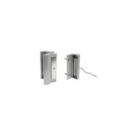 Ventouse électromécanique avec poignée pour poteau carré 40 à 80 mm LOCINOX remplacé par LOMAG3000