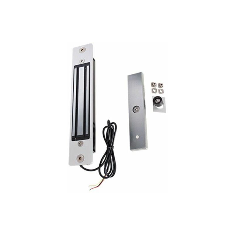 Ventouse électromagnétique 12-24V, contre-plaque et raccords pour n-line-b-mag et n-line-s-mag Locinox