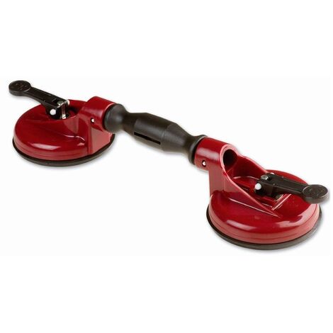 Ventouse plastique double articulée et fixe