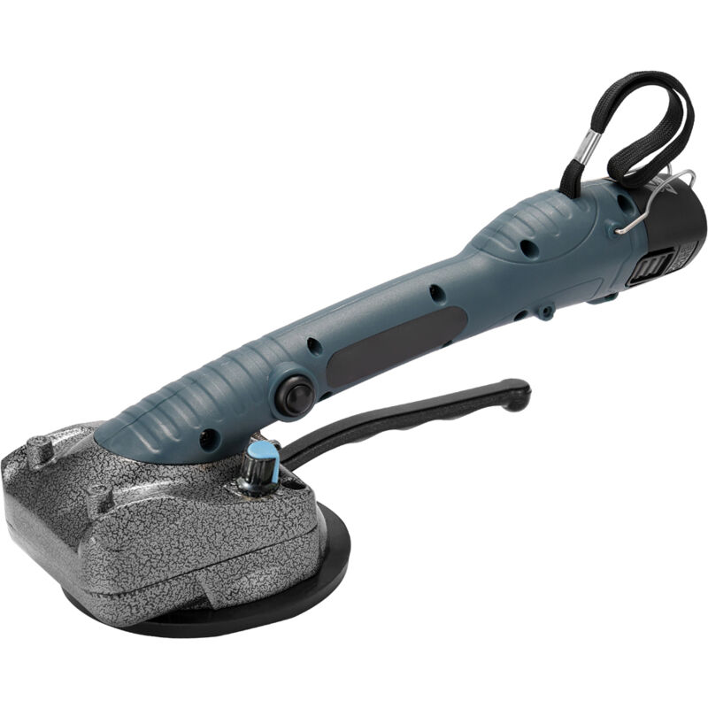 Ventouse pour carrelage Machine de nivellement automatique 2 batteries vibrateur électrique outils du carreleur 45KG max,Bleu